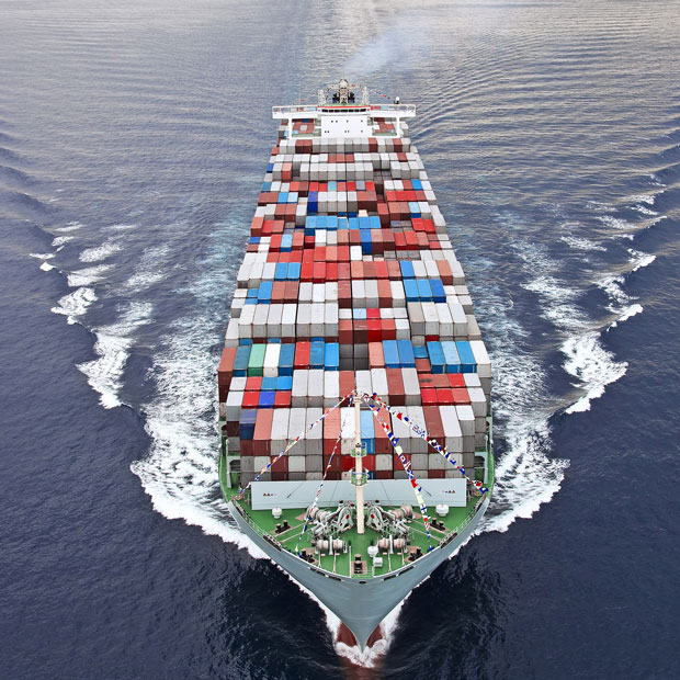 Fret maritime à Lusaka, Zambie